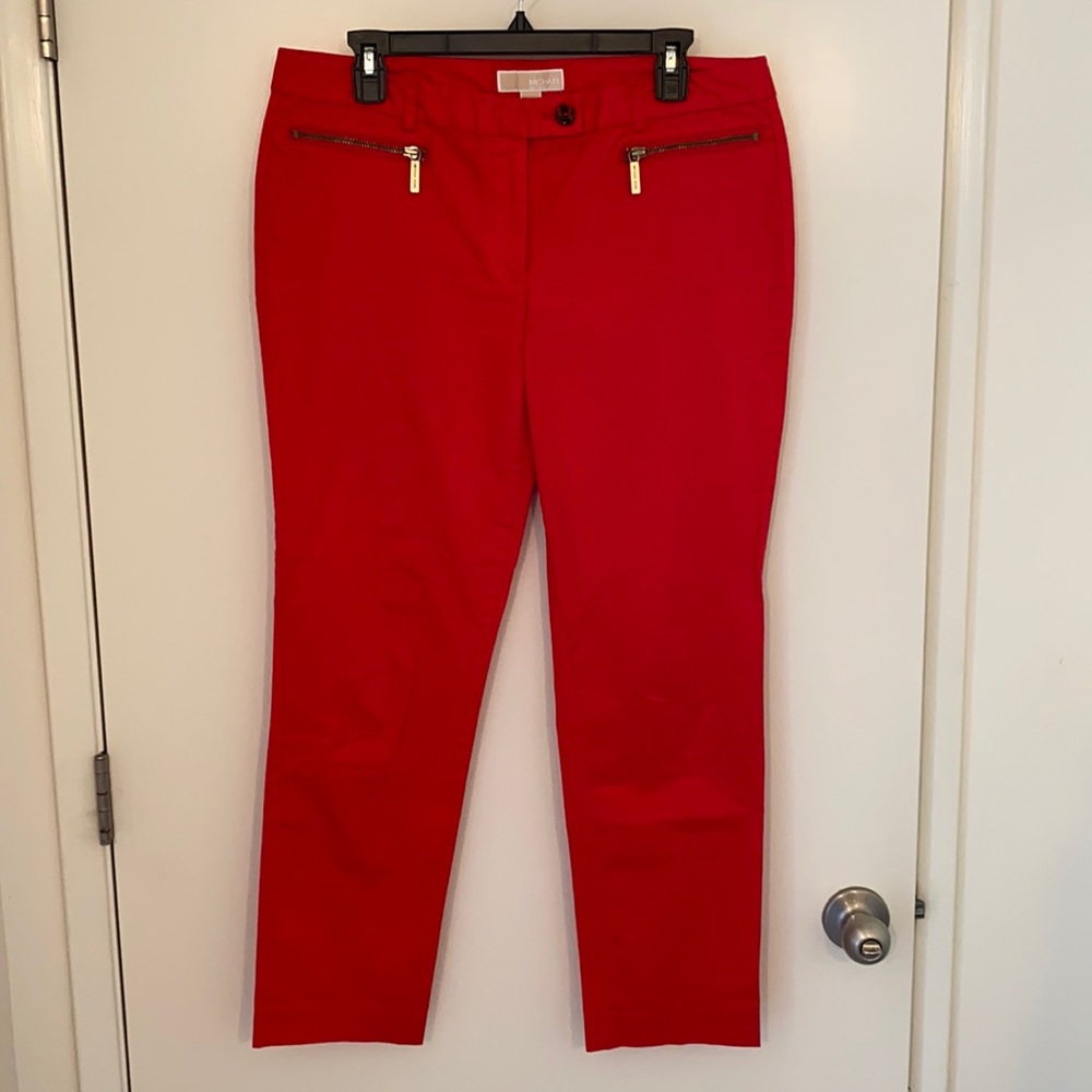 Michael Kors red pants, sz 12